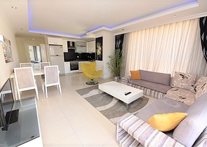 مجمع بخدمات فاخرة - شقة مفروشة غرفتين صالة - افسلار / الانيا 