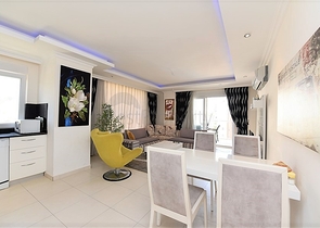 مجمع بخدمات فاخرة - شقة مفروشة غرفتين صالة - افسلار / الانيا 