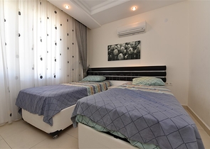 مجمع بخدمات فاخرة - شقة مفروشة غرفتين صالة - افسلار / الانيا 