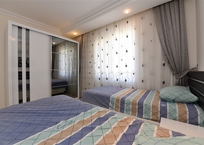 مجمع بخدمات فاخرة - شقة مفروشة غرفتين صالة - افسلار / الانيا 