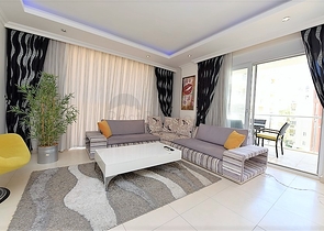 مجمع بخدمات فاخرة - شقة مفروشة غرفتين صالة - افسلار / الانيا 