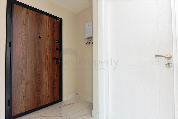 اطلالة بحر - طابق مرتفع - شقة غرفة وصالة ضمن مجمع - مهموتلار / الانيا 