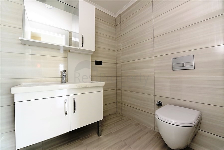 اطلالة بحر - طابق مرتفع - شقة غرفة وصالة ضمن مجمع - مهموتلار / الانيا 