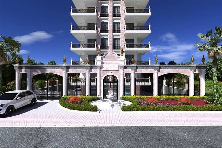 على البحر مباشرة - مجمع سكني فاخر قيد الانشاء -في مهموتلار / الانيا 