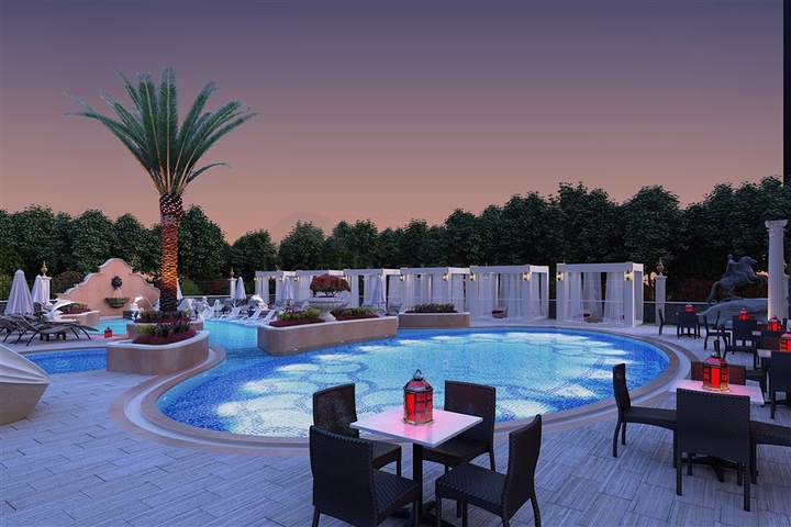 على البحر مباشرة - مجمع سكني فاخر قيد الانشاء -في مهموتلار / الانيا 