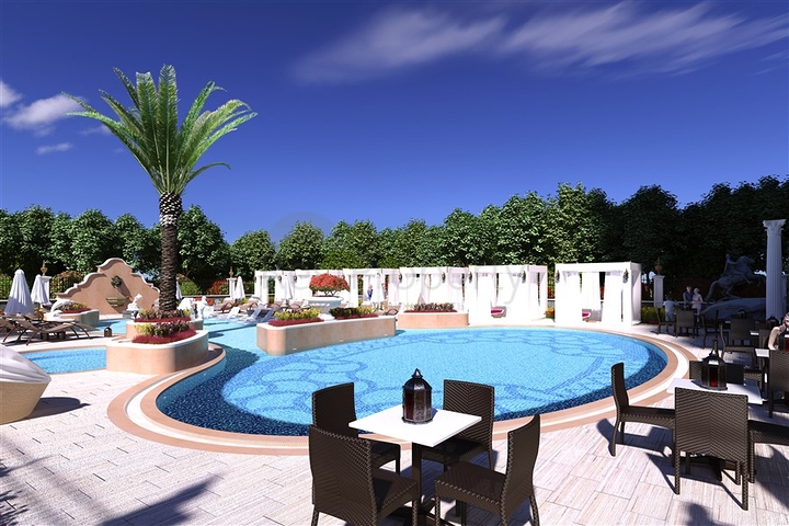 على البحر مباشرة - مجمع سكني فاخر قيد الانشاء -في مهموتلار / الانيا 