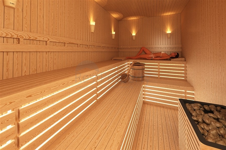 على البحر مباشرة - مجمع سكني فاخر قيد الانشاء -في مهموتلار / الانيا 