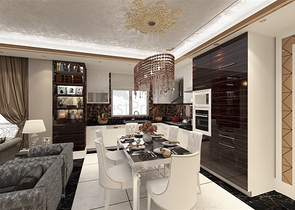 على البحر مباشرة - مجمع سكني فاخر قيد الانشاء -في مهموتلار / الانيا 