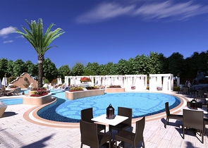 على البحر مباشرة - مجمع سكني فاخر قيد الانشاء -في مهموتلار / الانيا 