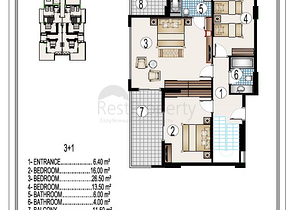 على البحر مباشرة - مجمع سكني فاخر قيد الانشاء -في مهموتلار / الانيا 