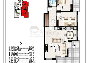على البحر مباشرة - مجمع سكني فاخر قيد الانشاء -في مهموتلار / الانيا 