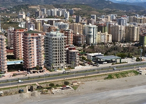 على البحر مباشرة - مجمع سكني فاخر قيد الانشاء -في مهموتلار / الانيا 