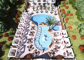 على البحر مباشرة - مجمع سكني فاخر قيد الانشاء -في مهموتلار / الانيا 