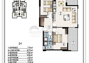 على البحر مباشرة - مجمع سكني فاخر قيد الانشاء -في مهموتلار / الانيا 