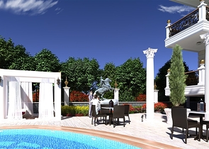 على البحر مباشرة - مجمع سكني فاخر قيد الانشاء -في مهموتلار / الانيا 