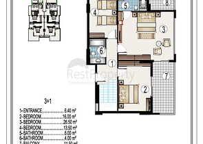 على البحر مباشرة - مجمع سكني فاخر قيد الانشاء -في مهموتلار / الانيا 