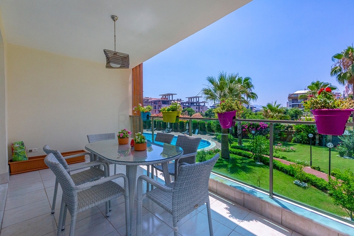 مجمع عائلي يضم كافة الخدمات -شقة فاخرة 2 غرفة وصالة - ضمن منطقة اوبا الراقية / الانيا 