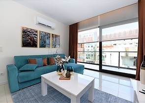 قريبة من البحر - شقة مفروشة من تصميم 1+1 - في منطقة اوبا / الانيا 