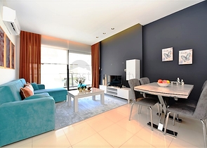 قريبة من البحر - شقة مفروشة من تصميم 1+1 - في منطقة اوبا / الانيا 