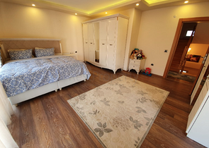 فيلا منفصلة 5 + 1 مع أثاث في مجمع في Döshemealti