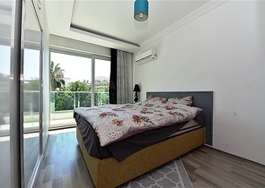 مجمع فاخر - شقة مفروشة من تصميم 1+2 غرفتين وصالة - مهموتلار / الانيا 