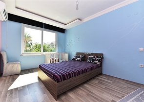 مجمع فاخر - شقة مفروشة من تصميم 1+2 غرفتين وصالة - مهموتلار / الانيا 