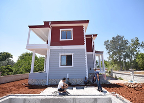 فيلا 4 + 1 مع ارض في  Dosemealti