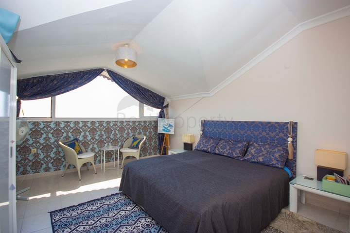 اطلالة بحر - دوبلكس مفروشة - 2 غرفة وصالة -منطقة جيكجلي / الانيا 