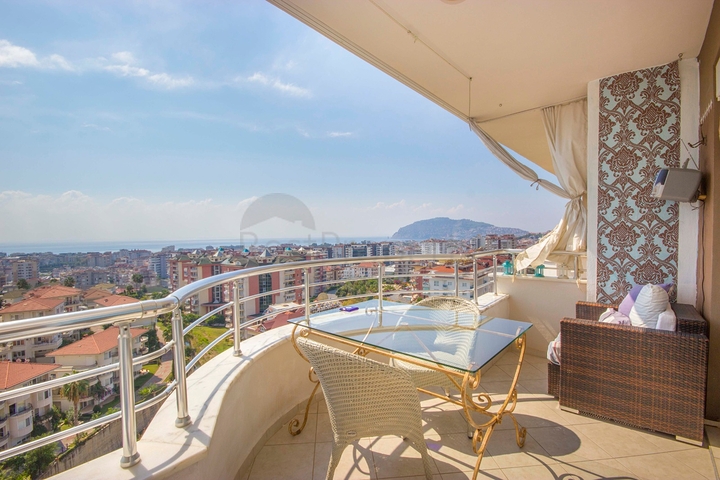 اطلالة بحر - دوبلكس مفروشة - 2 غرفة وصالة -منطقة جيكجلي / الانيا 