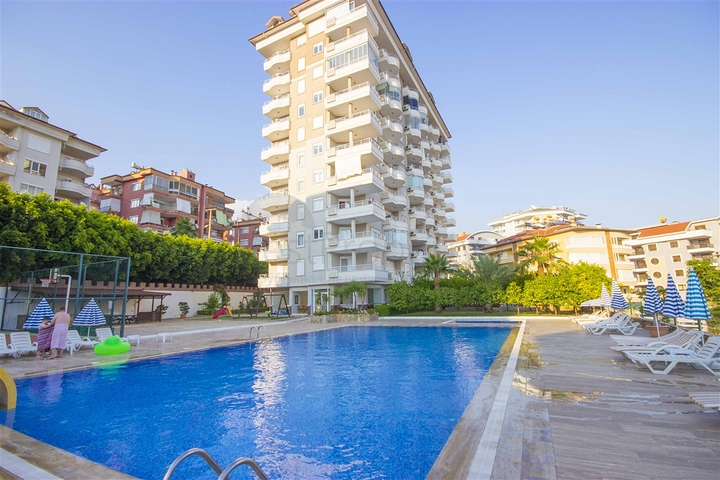 اطلالة بحر - دوبلكس مفروشة - 2 غرفة وصالة -منطقة جيكجلي / الانيا 