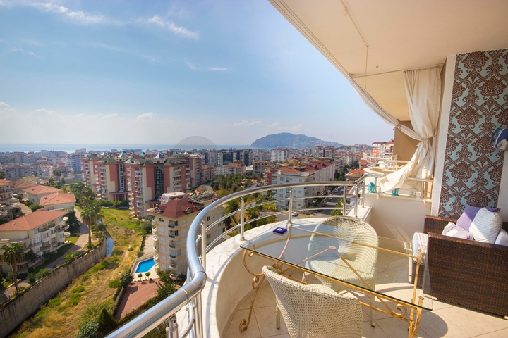 اطلالة بحر - دوبلكس مفروشة - 2 غرفة وصالة -منطقة جيكجلي / الانيا 