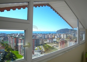 اطلالة بحر - دوبلكس مفروشة - 2 غرفة وصالة -منطقة جيكجلي / الانيا 