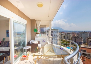 اطلالة بحر - دوبلكس مفروشة - 2 غرفة وصالة -منطقة جيكجلي / الانيا 