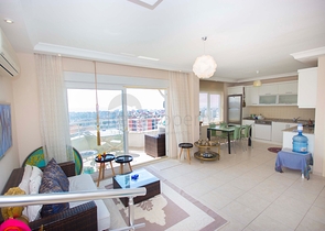 اطلالة بحر - دوبلكس مفروشة - 2 غرفة وصالة -منطقة جيكجلي / الانيا 