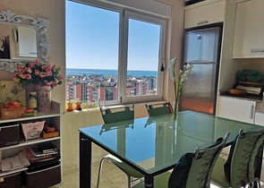 اطلالة بحر - دوبلكس مفروشة - 2 غرفة وصالة -منطقة جيكجلي / الانيا 