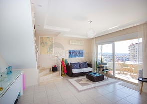 اطلالة بحر - دوبلكس مفروشة - 2 غرفة وصالة -منطقة جيكجلي / الانيا 