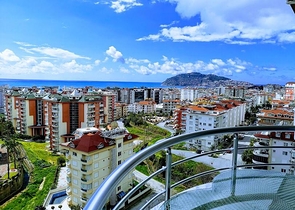 اطلالة بحر - دوبلكس مفروشة - 2 غرفة وصالة -منطقة جيكجلي / الانيا 