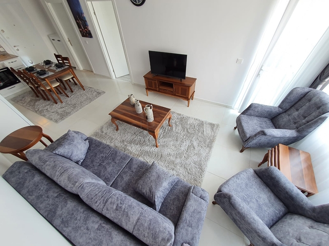 اطلالة بحر - طابق مرتفع -شقة غرفة وصالة ضمن مجمع سكني حديث / مهموتلار / الانيا 