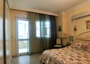 شقة غرفتين وصالة مفروشة - في منطقة اوبا الراقية/ الانيا 