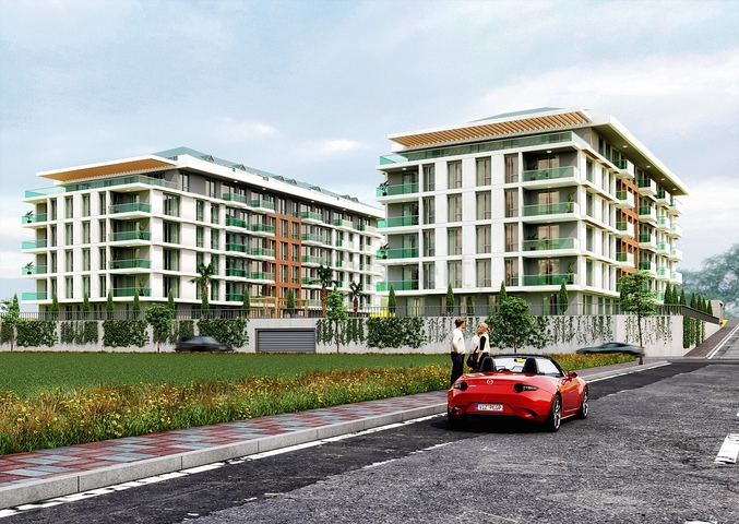 اطلالة بحرية - مرونة بالدفعات - مجمع قيد الانشاء في اسطنبول 