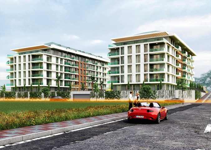 اطلالة بحرية - مرونة بالدفعات - مجمع قيد الانشاء في اسطنبول 