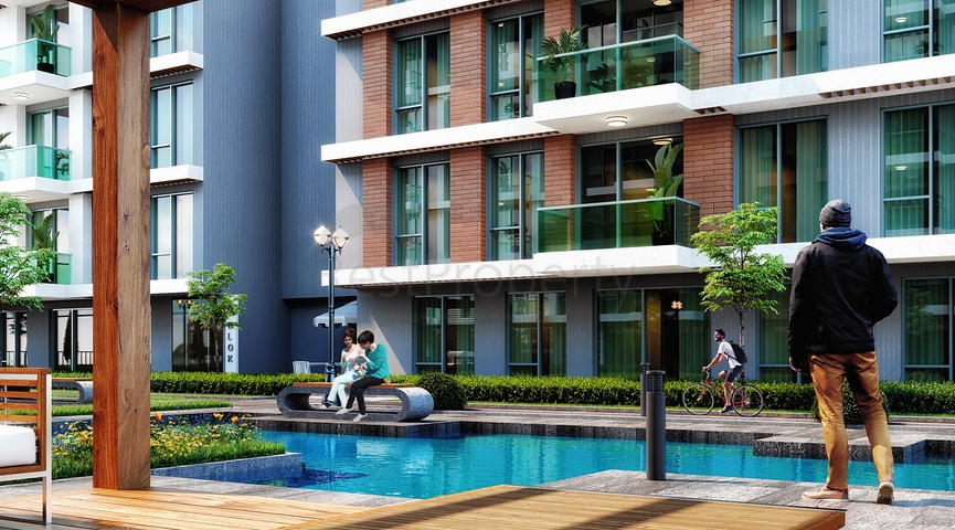 اطلالة بحرية - مرونة بالدفعات - مجمع قيد الانشاء في اسطنبول 