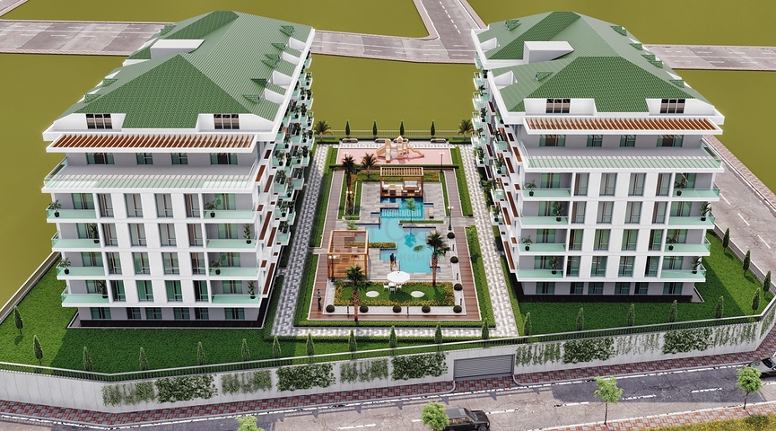 اطلالة بحرية - مرونة بالدفعات - مجمع قيد الانشاء في اسطنبول 