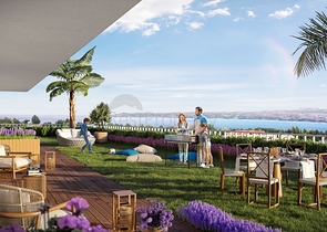 اطلالة بحرية - مرونة بالدفعات - مجمع قيد الانشاء في اسطنبول 