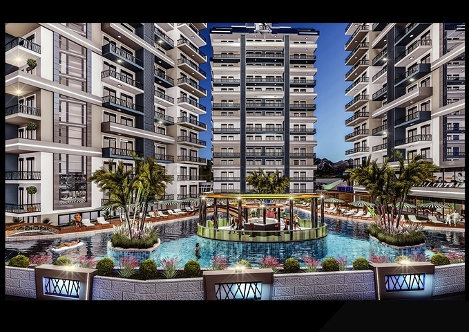 مشروع استثماري - مجمع بخدمات خمس نجوم -  قيد الانشاء -في مهموتلار / الانيا 