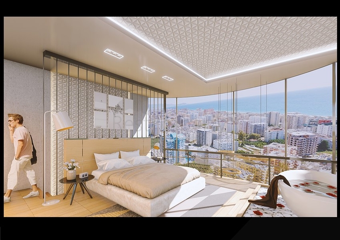 مشروع استثماري - مجمع بخدمات خمس نجوم -  قيد الانشاء -في مهموتلار / الانيا 