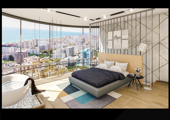 مشروع استثماري - مجمع بخدمات خمس نجوم -  قيد الانشاء -في مهموتلار / الانيا 