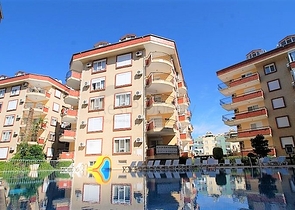 شقة عائلية مفروشة - ضمن مجمع سكني - في منطقة اوبا المركزية / الانيا 