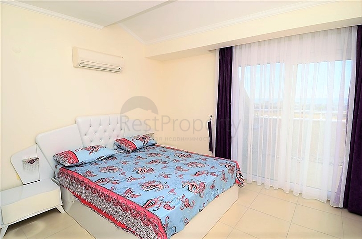 اطلالة بحر - دوبلكس مفروشة ضمن مجمع يضم كافة الخدمات -افسلار / الانيا 