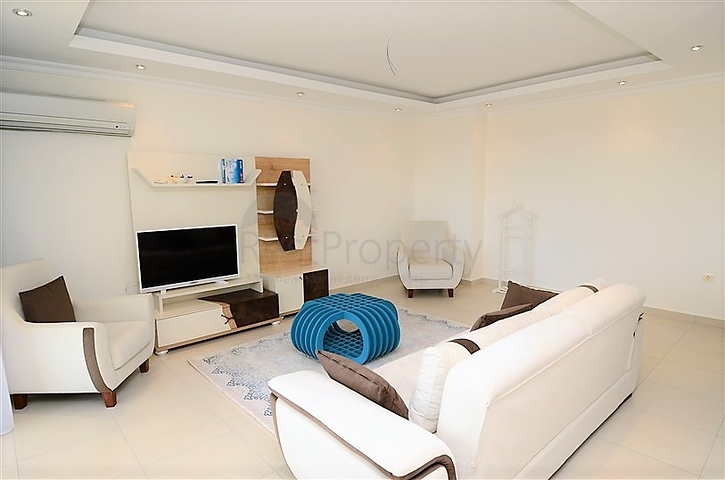 اطلالة بحر - دوبلكس مفروشة ضمن مجمع يضم كافة الخدمات -افسلار / الانيا 